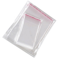 Joint auto-adhésif Transparent OPP sacs en cellophane en plastique cadeaux sac et pochette sac d'emballage de bijoux