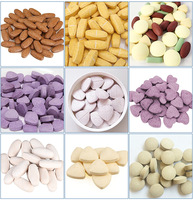 Usine chinoise Production spéciale de vitamines K2 & C Comprimés en appuyant sur les suppléments de santé OEM