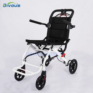 รถเข็นวีลแชร์แบบพับได้น้ำหนักเบาสำหรับผู้สูงอายุ - Product Image 5