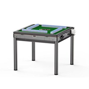 Mesa de Mahjong Automática Moderna de Lujo, Construcción de Acero Inoxidable y ABS, para 4 Jugadores, Alimentación por USB, Enchufe Universal, WQ2 Inteligente - Product Image 4