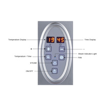 Générateur de vapeur pour sauna, spa et salle de vapeur, panneau de commande numérique, 9 kW