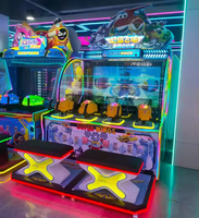 Machine de jeu d'arcade simulateur de tir de balles à 4 joueurs, à monnayeur, pour centre de divertissement, en métal, garantie 1 an