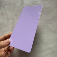 Peinture en poudre à effet peinture artistique, violet clair lisse, pour accessoires automobiles