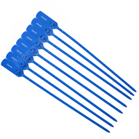 HX-PS007 Prix de gros d'usine, sceau en plastique à usage unique, inviolable, autobloquant, à serrage serré