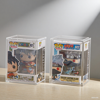 Vente en gros d'usine, boîte de présentation magnétique en acrylique pour figurines de jouets Marvel Funko Pop de 4 pouces, boîte en acrylique de grande taille