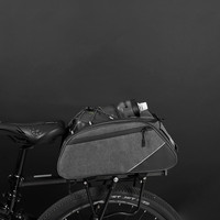 Sac à dos de vélo, sac arrière de vélo de montagne, boîte de rangement étanche de grande capacité pour voyage