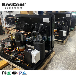 Một pha 3HP bán kín invotech máy nén ngưng tụ đơn vị mở loại làm mát bằng không khí cho kho lạnh - Product Image 3