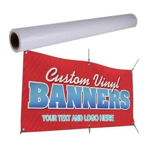 Bannière de rouleau de vinyle de matériaux de publicité d'impression de Solvant écologique Pvc flexible bannière de rouleau de vinyle d'extérieur