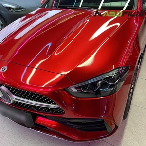 <span class=keywords><strong>ASD</strong></span> Anti Scratch TPU Soul Red Roll Body Car Wrap Auto Reparación Alto brillo Colorido Coche Película que cambia de color OEM Pegatinas húmedas PPF - Product Image 5
