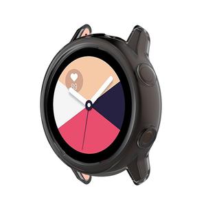 Coque de protection de pare-chocs évidée pour <span class=keywords><strong>Samsung</strong></span> <span class=keywords><strong>Galaxy</strong></span> <span class=keywords><strong>Watch</strong></span> <span class=keywords><strong>Active</strong></span> <span class=keywords><strong>R500</strong></span> étui de protection en TPU Transparent - Product Image 6