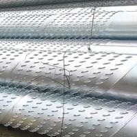 Saringan Pipa Logam Berlubang China Bridge Slotted Screen, Pipa Filter Sumur Pengering