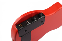 GECKO Stringed Instruments Red Elettrica Silent Ukelele Earphone Practice Guitarra Electrica Bass BT Wireless Electric Ukulele