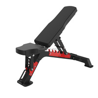 Chaise de fitness professionnelle multifonctionnelle pour la maison, équipement de musculation, banc d'haltères, banc de musculation, exercices de presse pectorale, métal