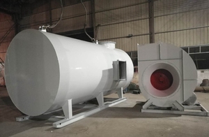 Chaudière à air chaud horizontale au <span class=keywords><strong>gaz</strong></span>/diesel WRF : Système de contrôle des freins avancé, haute efficacité thermique pour le séchage des céréales - Product Image 2
