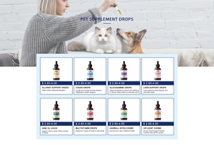 OEM/ODM Antibiótico Líquido Antibióticos Naturales para Perros Suplemento Dietético Antibiótico para Mascotas | Vitaminas y Suplementos para Gatos y Perros - Product Image 5