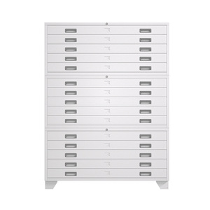 Gabinete de Acero de Alta Resistencia con Cajones para Dibujo de Mapas, Moderno y Comercial, en Oferta - Product Image 5