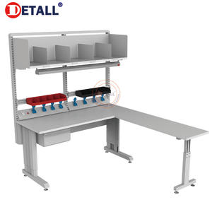 Detall Établi antistatique en forme de L Table de laboratoire électronique Esd Table de laboratoire de technicien - Product Image 4