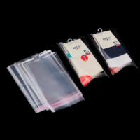 Sac en plastique BOPP transparent en-tête de feuilles OPP pour emballage de ballons avec carte à trou suspendu
