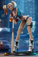 Figurine d'action originale Harley Quinn à l'échelle 1/10, modèle de moto en PVC, Suicide Squad, modèle de collection pour adultes, jouet