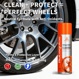 AUTOQUIZE Nettoyant rapide pour jantes en alliage, personnalisable en usine, spray MU202-319 450ml, décapant non corrosif pour poussière <span class=keywords><strong>de</strong></span> frein automobile - Product Image 5