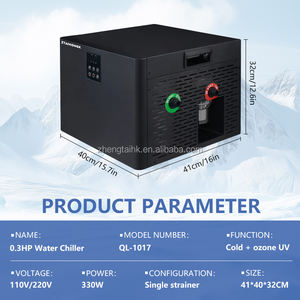 Bain de glace ZT, récupération, thérapie par immersion froide, spa à domicile, baignoire, refroidisseur, machine à refroidir l'eau portable 0,3 CV, 110 V/220 V - Product Image 6