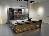 Mobilier de bureau Offre Spéciale d'usine pour chef de bureau Table de bureau exécutive pour chef d'entreprise Table de bureau de luxe pour chef d'entreprise