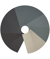 Papier abrasif à grains assortis, humide et sec, imperméable, pour la finition des meubles en bois, en métal et en voiture