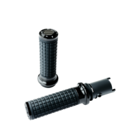 Poignée de gaz en caoutchouc silicone style MX pour moto, compatible avec les Harley Touring et les nouvelles Softail 2023+, style club, performance, avec accélérateur électronique (TBW)