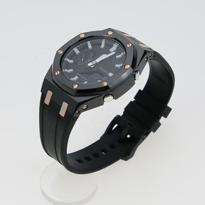 Kit de mod en acier inoxydable 316L pour boîtier de montre en caoutchouc de modification de lunette en métal GA2100 <span class=keywords><strong>GA</strong></span> <span class=keywords><strong>2100</strong></span> - Product Image 4