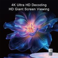 Proyector Inteligente H2 con Diseño Cilíndrico, Android 14, 4K8GB, 720P, 200ANSI Lúmenes, Enfoque Eléctrico, 5000mAh, 5GWiFi6, BT5.4, Cine en Casa