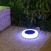 Lampu Tanah Tenaga Surya Lampu Taman Tahan Air Luar Ruangan Dekorasi Lanskap Lampu Tangga Halaman