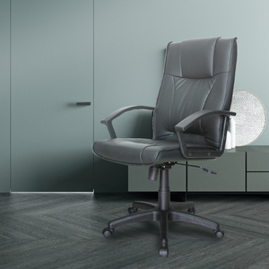 <span class=keywords><strong>Silla</strong></span> de oficina de cuero con respaldo alto, <span class=keywords><strong>silla</strong></span> de <span class=keywords><strong>escritorio</strong></span> para ordenador, <span class=keywords><strong>reposacabezas</strong></span> ajustable, inclinación y soporte lumbar - Product Image 6