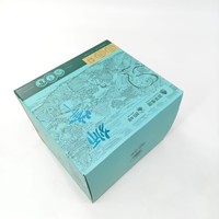 Boîte cadeau pour thé avec logo et taille personnalisés, emballage en papier, boîte à thé