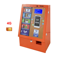 Venta caliente pequeño negocio 4G módem grifo moneda WiFi máquina expendedora
