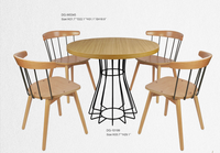 Meubles commerciaux modernes en gros, chaises et tables à café pour restaurants et cafés