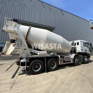 2022 anno nuovi arrivi 12 metri cubi 12cbm WEICHAI motore 8x4 betonaggio macchina SITRAK betoniera camion in magazzino - Product Image 2