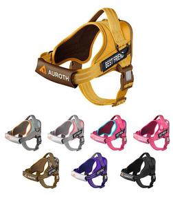 パーソナライズネームパッチ付きサービスドッグハーネス オックスフォード製 ノープル 反射素材 通気性 調整可能 サドルスタイル サービスペットハーネス - Product Image 6