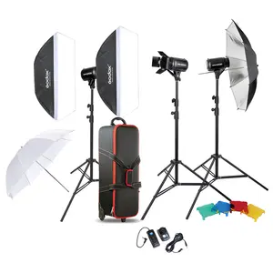 اشترِ Godox SK400II X 3-Light-مجموعة احترافية للتصوير الفوتوغرافي في الاستديو بجودة عالية للتصوير الفوتوغرافي