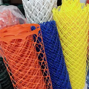 Genişletilmiş turuncu inşaat güvenlik Mesh örgü çit plastik barikat çit ekstruder yapma makinesi hattı