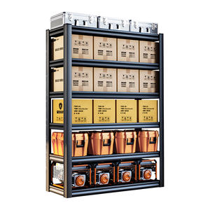 Ağır depolama rafları depolama garaj için ayarlanabilir 5 katmanlı Metal raflar endüstriyel raflar yardımcı raflar - Product Image 2