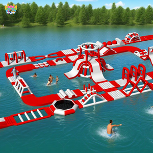 מגלשת מים מתנפחת ניידת ועמידה של AirFunPro, מתאימה לפנים ולחוץ, מסלול מכשולים למבוגרים וילדים - מחומר PVC - Product Image 6