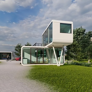 Maison préfabriquée Apple House à économie d'énergie, <span class=keywords><strong>villa</strong></span> écologique, maison conteneur, appartement moderne en acier, atelier, bureau à domicile, salle à manger - Product Image 3