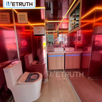 Wetruth Remorques sanitaires et de douche de luxe, personnalisées, portables et mobiles, y compris des toilettes VIP