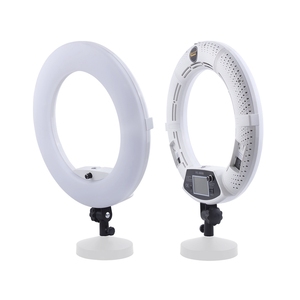 Anneau lumineux bicolore Fosoto Fe-480ii 96W pour studio <span class=keywords><strong>photo</strong></span> et vidéo <span class=keywords><strong>YouTube</strong></span>, maquillage, avec télécommande pour éclairage photographique - Product Image 3