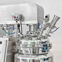 Homogénéisateur sous vide à agitation rapide, machine d'émulsification, mélangeur pour sirop, mayonnaise, ketchup, sauces, cuve de mélange pour plastiques et produits chimiques