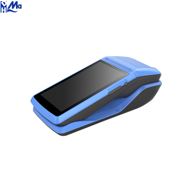 5.5 Inch Wireless /WiFi/NFC/USB Portable POS Scanner with 58mm Printer Fingerprint Reader Handheld Barcode Reader