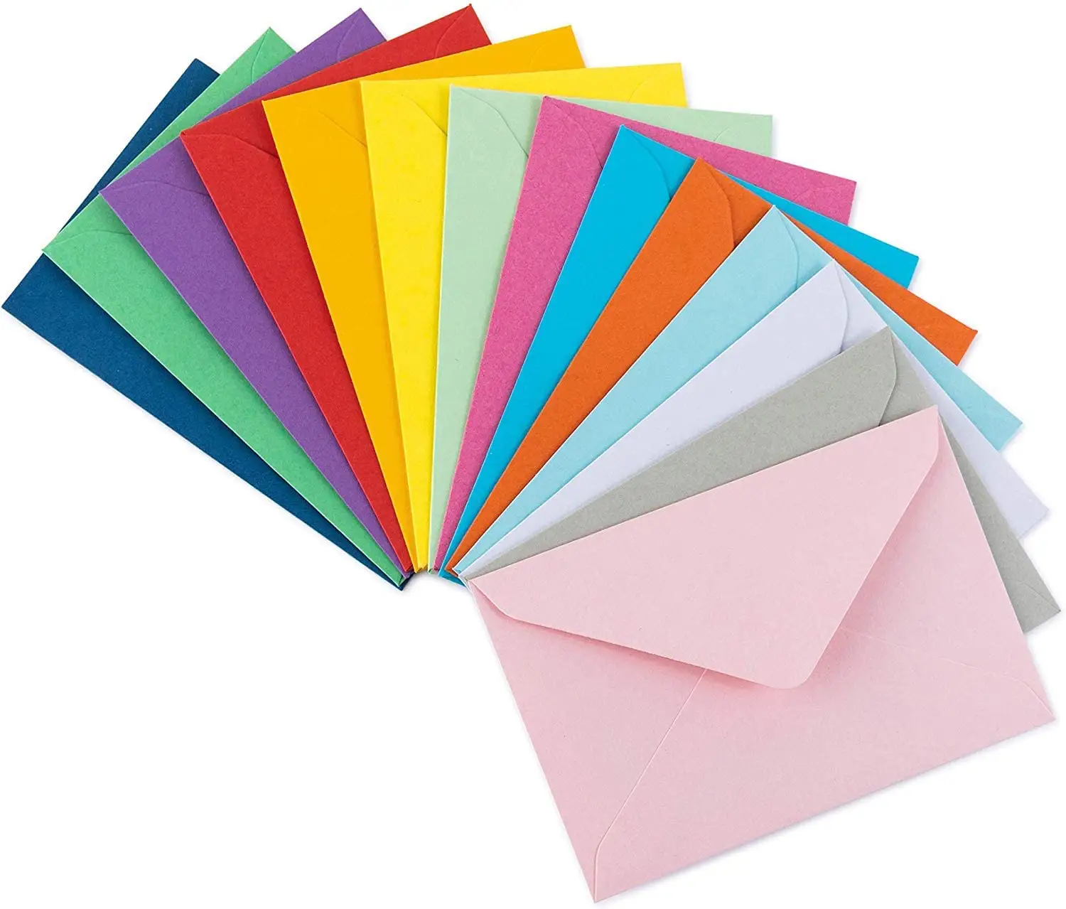 Eenvoudig Type Custom Envelop Afdrukken Bruiloft Gekleurd Papier Mailing Enveloppen