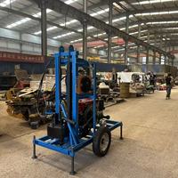 Foreuse de puits d'eau portable compacte et économique de Chine pour l'Afrique, machine de forage de puits pour usage domestique