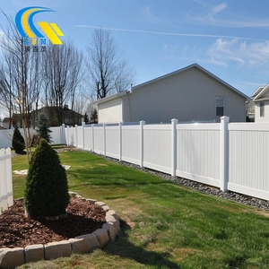 Clôtures Intimité Panneaux de clôture et portails Intimité Jardin Vinyle Extérieur pour la maison PVC <span class=keywords><strong>Fentech</strong></span> 8ft Plastique blanc Petite clôture de jardin - Product Image 2