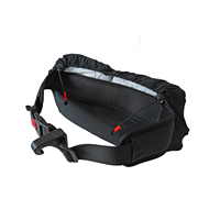 Sac de ceinture de rangement noir WindFoil Parawing pour le wing foil - Léger et réglable pour les sports nautiques, lacs, rivières, océan